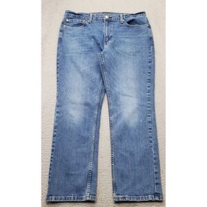 Levi's 511 Jeans Mens 36x29 Blue Denim Double Stitch Red Tab Grunge Streetwear